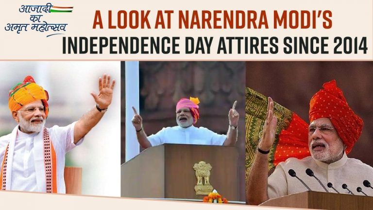 Independence Day 2022: Nailing Saffron Turbans To Khadi Kurtas, Take A Look At PM Modi's Independence Day Ethnic Looks Since 2014 - Watch Video